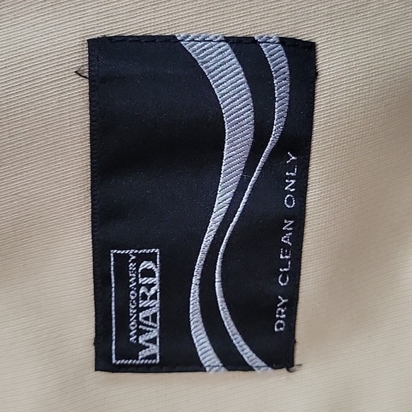 Vintage Montgomery Wards Lined Disco Overcoat - Picture 4 of 7